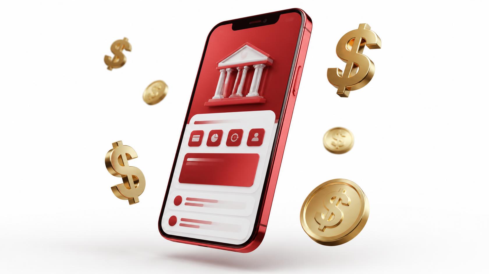 Think Union Credit Bank mobile banking app visual